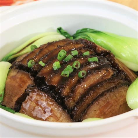 Steamed Pork Belly With Preserved Mustard Leaves Souped Up Recipes