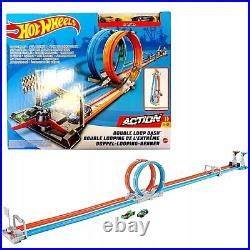 Car Track Set Double Loop Car Track Game Set Hot Wheels Energy New Dual Play Car
