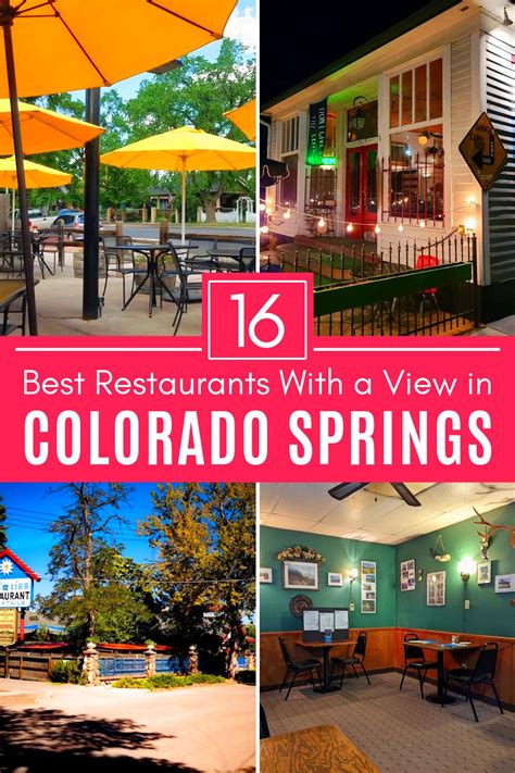 Best Restaurants In Colorado Springs With A View