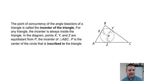 Geometry 5 3 Bisectors In Triangles Problem 3 Identifying And Using