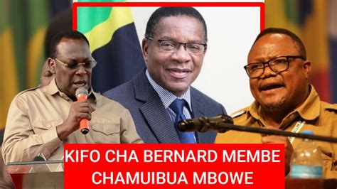 MBOWE AFICHUA SIRI NZITO KIFO CHA BERNARD MEMBE AFUNGUKA MAZITO BALAA