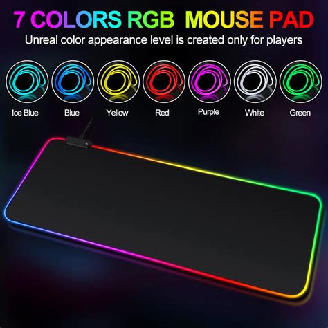 Buy Hentai Waifu Naked Uncensored Rgb Gaming Mousepad Large Extended