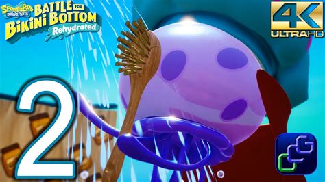 SpongeBob Rehydrated PC 4K Walkthrough Part 2 Jellyfish Fields Downtown Bikini Bottom YouTube