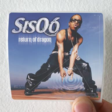 Sisqo Return Of The Dragon Album Cover Sticker