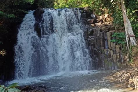 Air Terjun Bakoman Surga Alam Di Lampung Yang Masuknya Cuma Bayar Rp