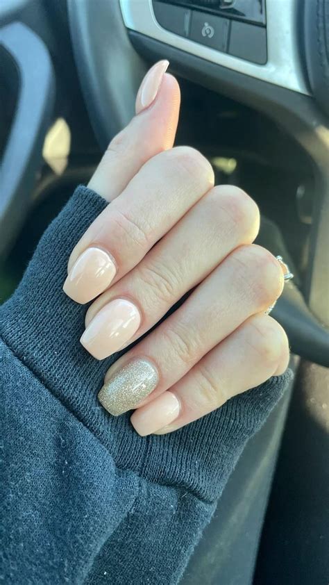 Neutral Nude Acrylic Nails Nude Nails Pink Nails Acrylic Nails