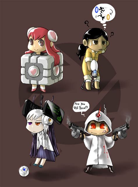 PORTAL characters by odaleex on DeviantArt