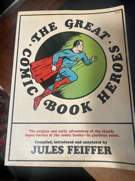 The Great Comic Book Heroes St Paperback Edition Compiled By