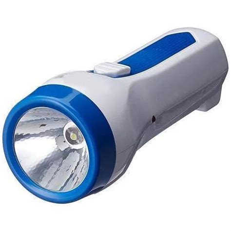 Plastic Cool White Warm White Rechargeable Led Torch Light Battery