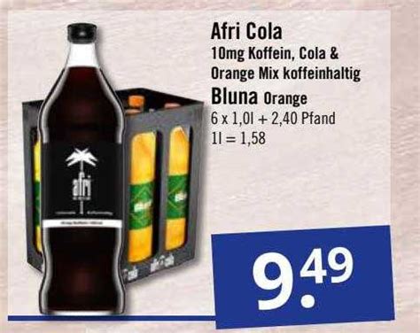 Afri Cola Bluna Bluna Mix Angebot Bei Bilgro