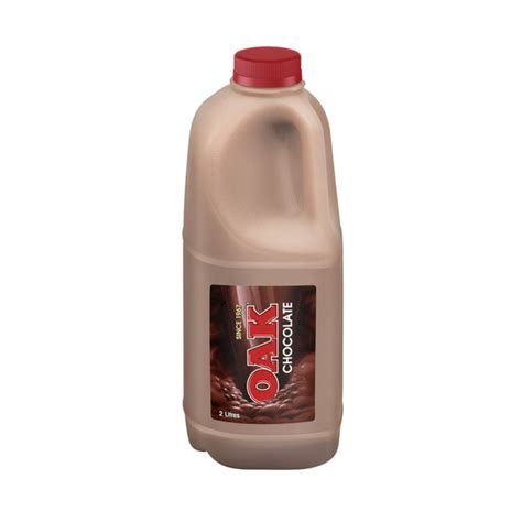 Buy Oak Chocolate Flavoured Milk 2L | Coles