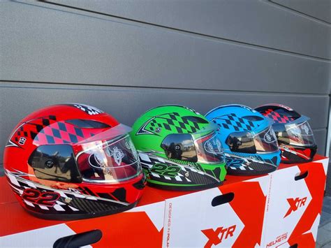 NOWY KASK XTR 22 Dziecięcy Różne kolory CROSS I QUAD Rakoniewice