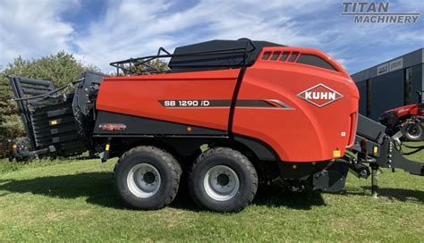 Used Large Square Baler Kuhn Sb Id Omnicut Code Titan