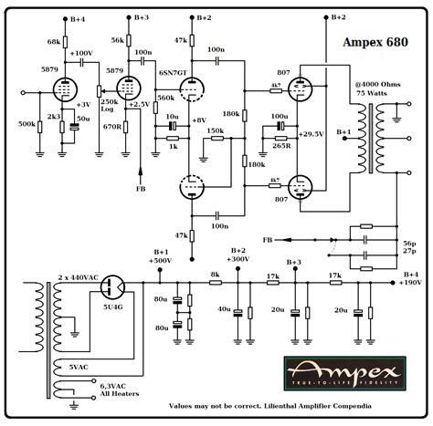 L Push Pull Tube Amplifier Schematic Authorized Dealers