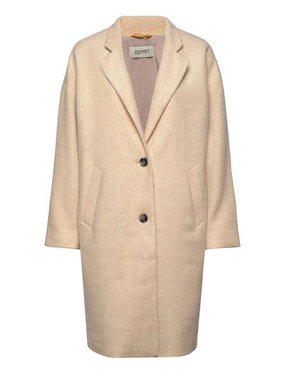 Esprit Casual Wool Blend Coat Jackor Kappor Shoppa P Booztlet