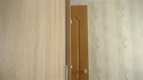 Naked Woman Hiding In Wardrobe Of Her Lo Stock Video Pond5