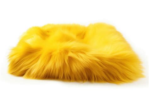 Yellow fur fabric textile yellow | Premium Photo - rawpixel