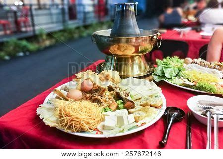 Hot Pot Steamboat Image Photo Free Trial Bigstock