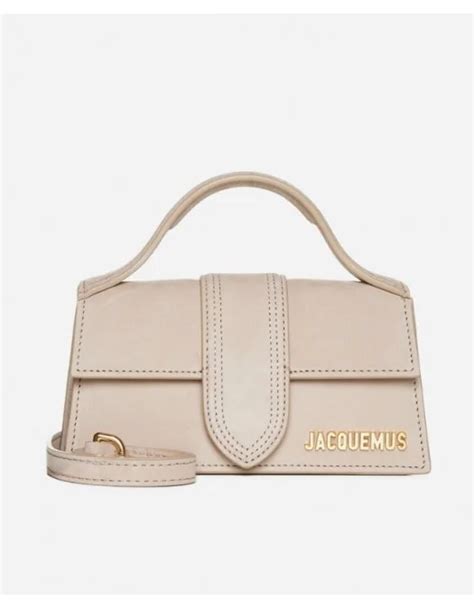 Geanta JACQUEMUS Le Bambino Nude BA UNI Capodopera