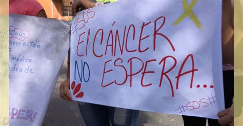 SITUACIÓN PREOCUPANTE Familiares de niños con cáncer denuncian falta