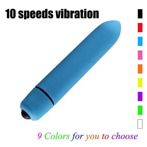 10 Speeds Mini Bullet Vibrator For Women Waterproof G Spot Clitoris