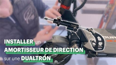 Comment INSTALLER Un AMORTISSEUR De DIRECTION Sur Trottinette DUALTRON