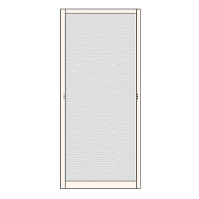 White Single Hinged Insect Screen Andersen Doors Hinged Insect