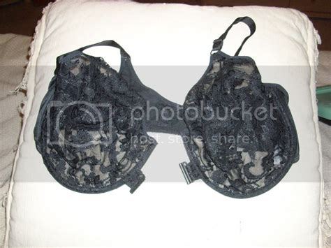 Sheer Lace Front Hook Underwire Bra 48dd Black Pictures Images