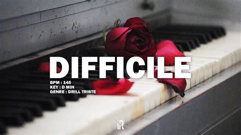 Instrumental Rap DIFFICILE Instru Rap Drill Triste 2023 YouTube