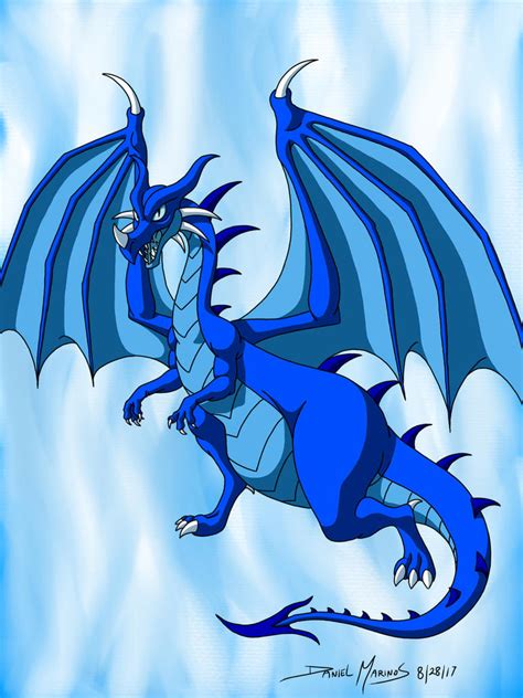 Blue Dragon By Doodledan86 On Deviantart