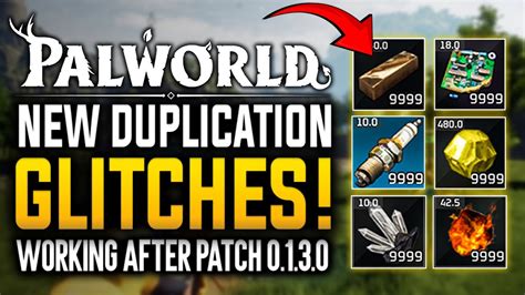 Palworld New Infinite Duplication Glitch After Patch How To