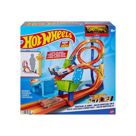 Hot Wheels Action Figure Jump Playset Entertainment Earth