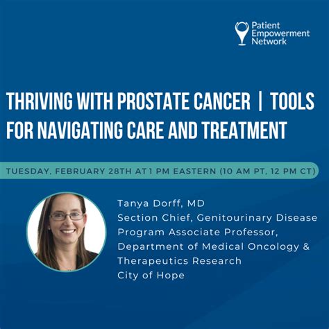 Thriving With Prostate Cancer Tools For Navigating Care And Treatment