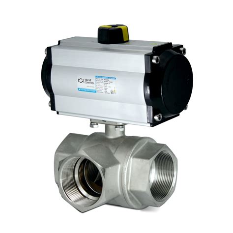 Pneumatic Actuated Threaded And Welding Ball Valves Valve Cz