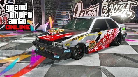 Gta 5 Online Karin Futo Customization And Test Toyota Corolla Levin Ae86 Youtube