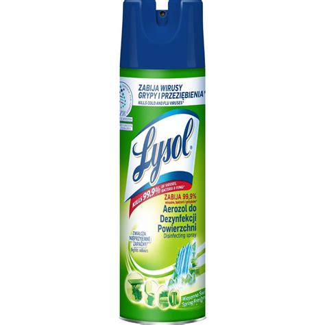 Lysol aerozol do dezynfekcji powierzchni 400ml Wiosenna Świeżość