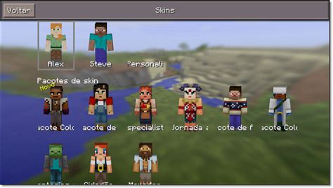 Tutorial Como Alterar A Skin De Seu Personagem Em Minecraft Pocket