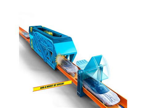 Pista Hot Wheels Track Builder De Impulso