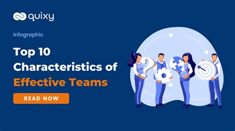 Infographic Top 10 Characteristics Of Effective Teams