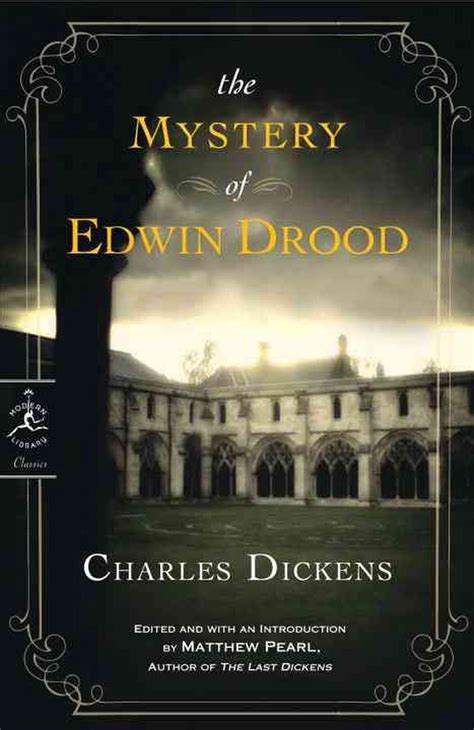 The Mystery Of Edwin Drood By Charles Dickens Paperback