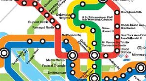 New Metro map up for vote by WMATA board