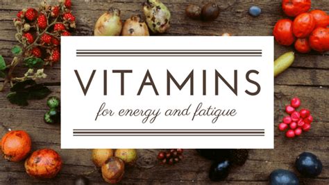 What Vitamins Are Good For Energy? - Factual Facts - Facts about the ...