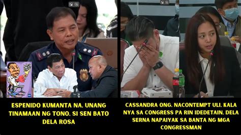 Espenido Kumanta Na Bato Go At Digong Dawit Cassie Ong Contempt