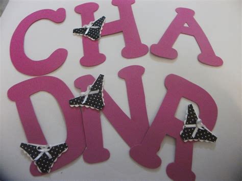 Letras Chá de Lingerie no Elo7 João Maria 3796E5