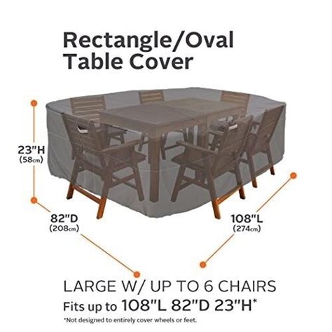 Patio Table Chair Set Cover Large Durable Waterproof Premium Outdoor