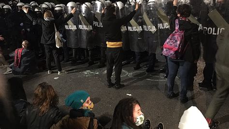 Protest Przeciwko Wyrokowi Trybuna U Konstytucyjnego Ws Aborcji W