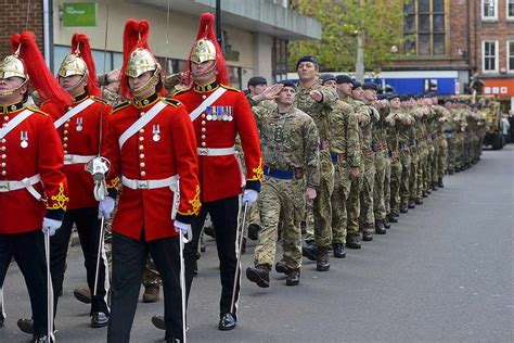 Welsh Cavalry In Step For Shrewsbury Homecoming Shropshire Star