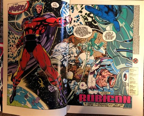 X Men Marvel October Gatefold Cover Jim Lee Ebay