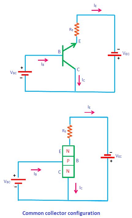 Circuit Diagram Of Emitter Bias Common Collector Amplifier