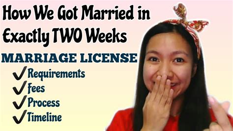 How To Get Marriage License 2020 2021 Requirements Fees Process Timeline During This Pandemic